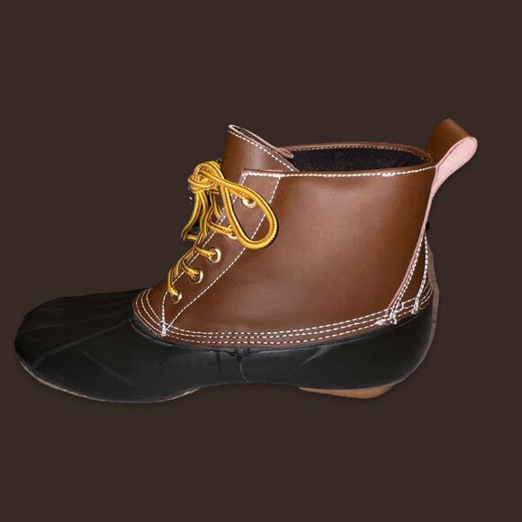 PROLINE THINSULATE 200 Gram Brown Leather Front Tie Ankle Winter Boots Size 12 - Picture 6 of 6